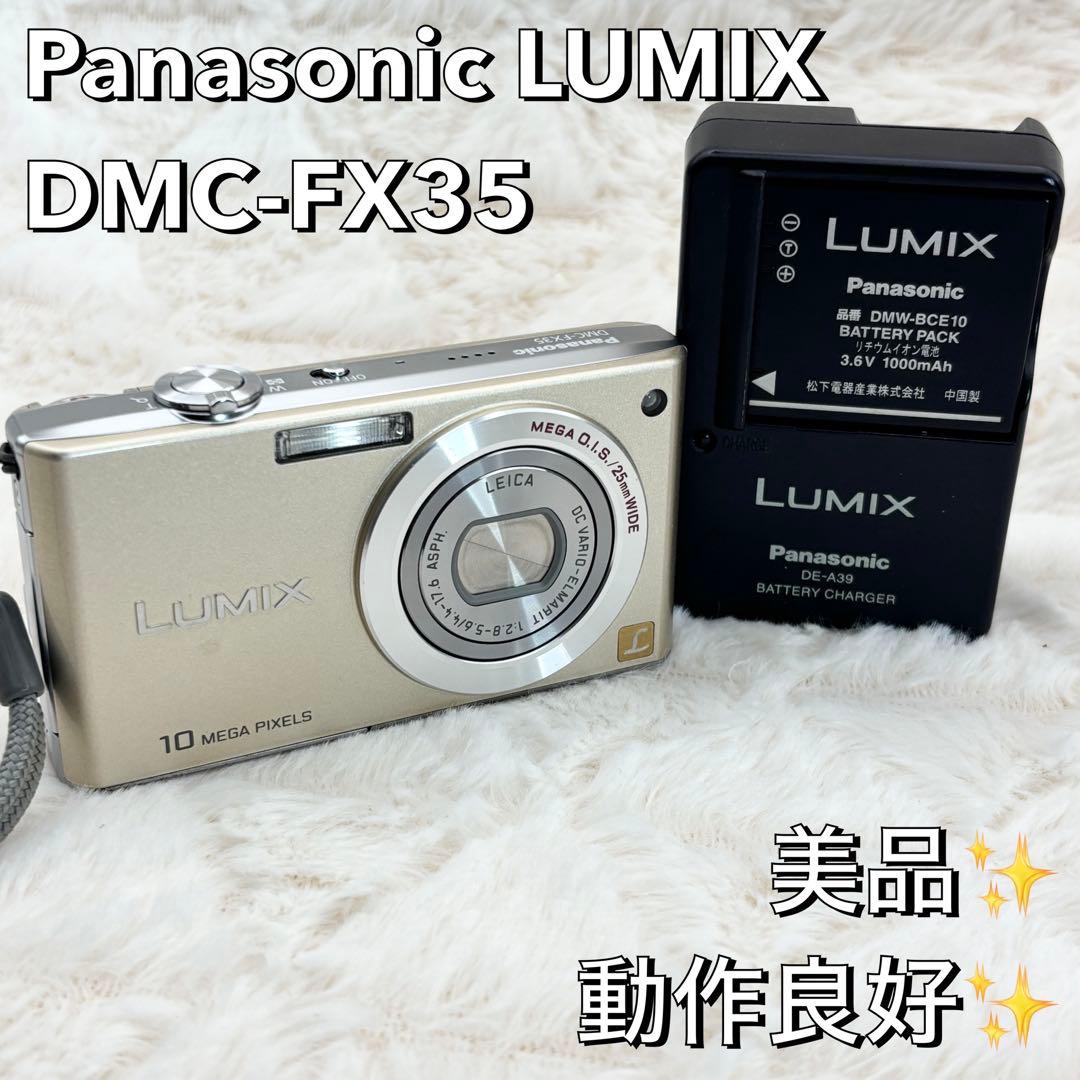 美品 動作良好 実写美⭕️ Panasonic LUMIX DMC-FX35