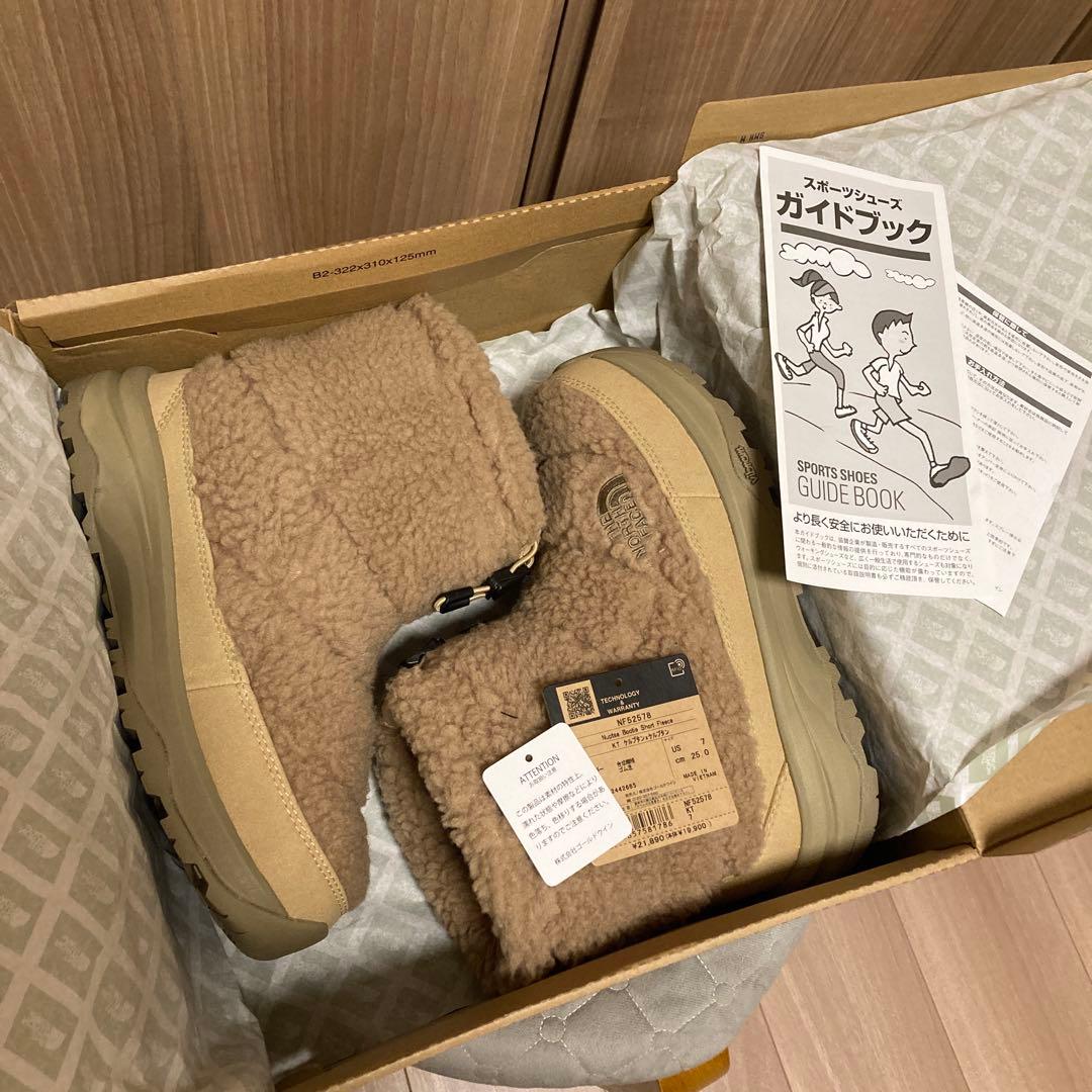 ザ ノースフェイス ヌプシ 25 ブーティ ショート フリース NF52578