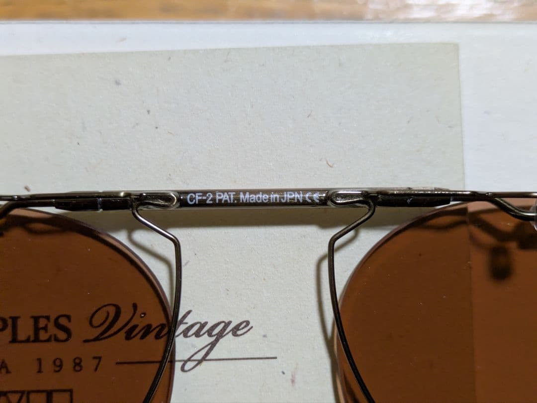UriページですOLIVER PEOPLES MP-2用跳ね上げクリップ