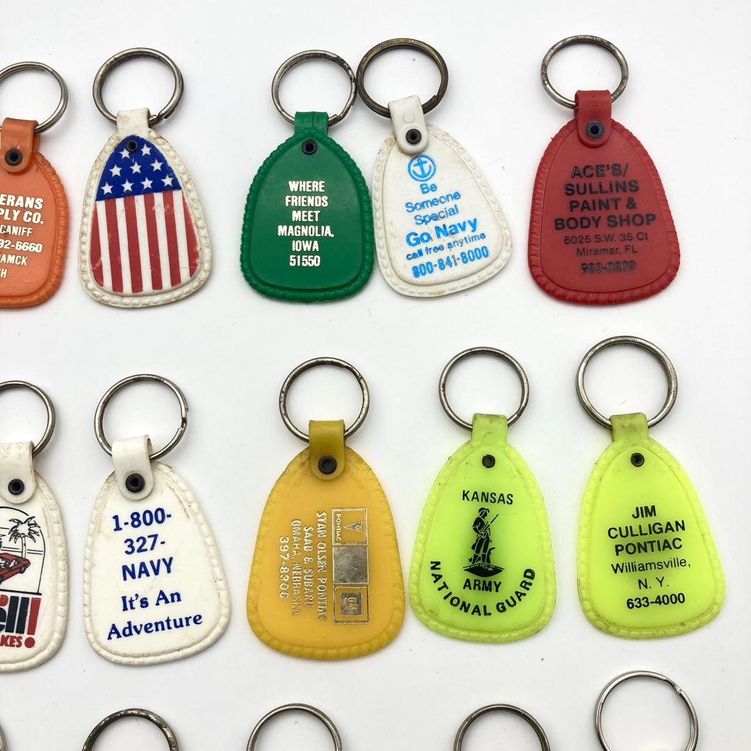 【Ia】77個　アメリカ　アドバタイジング　広告　キーホルダー　LMM77