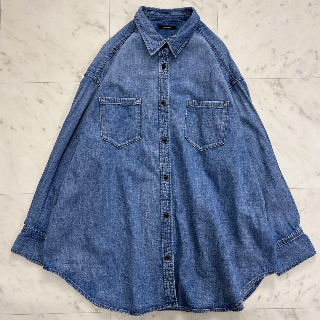 美品✨ジャーナルスタンダード　ライトオンスデニムシャツ　ゆったり　2025AW