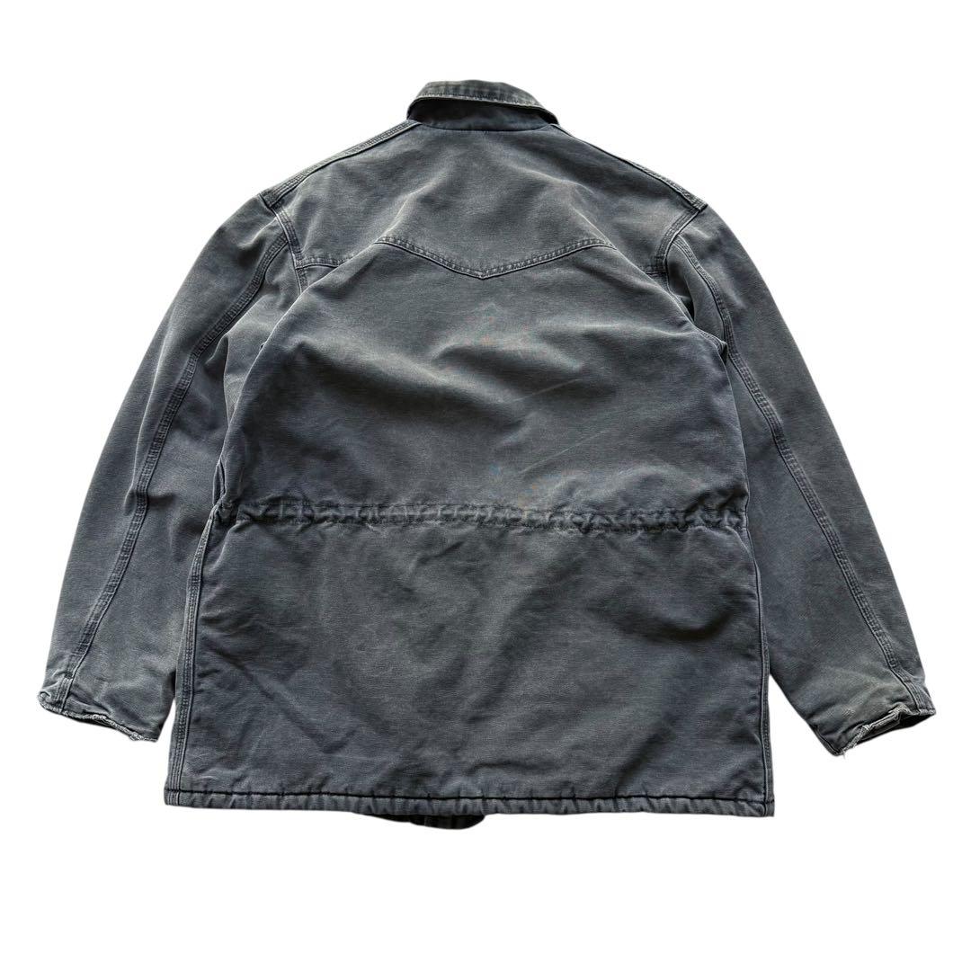 カーハートUSA製 ビンテージ ダックチョアコート ワークジャケット デトロイト