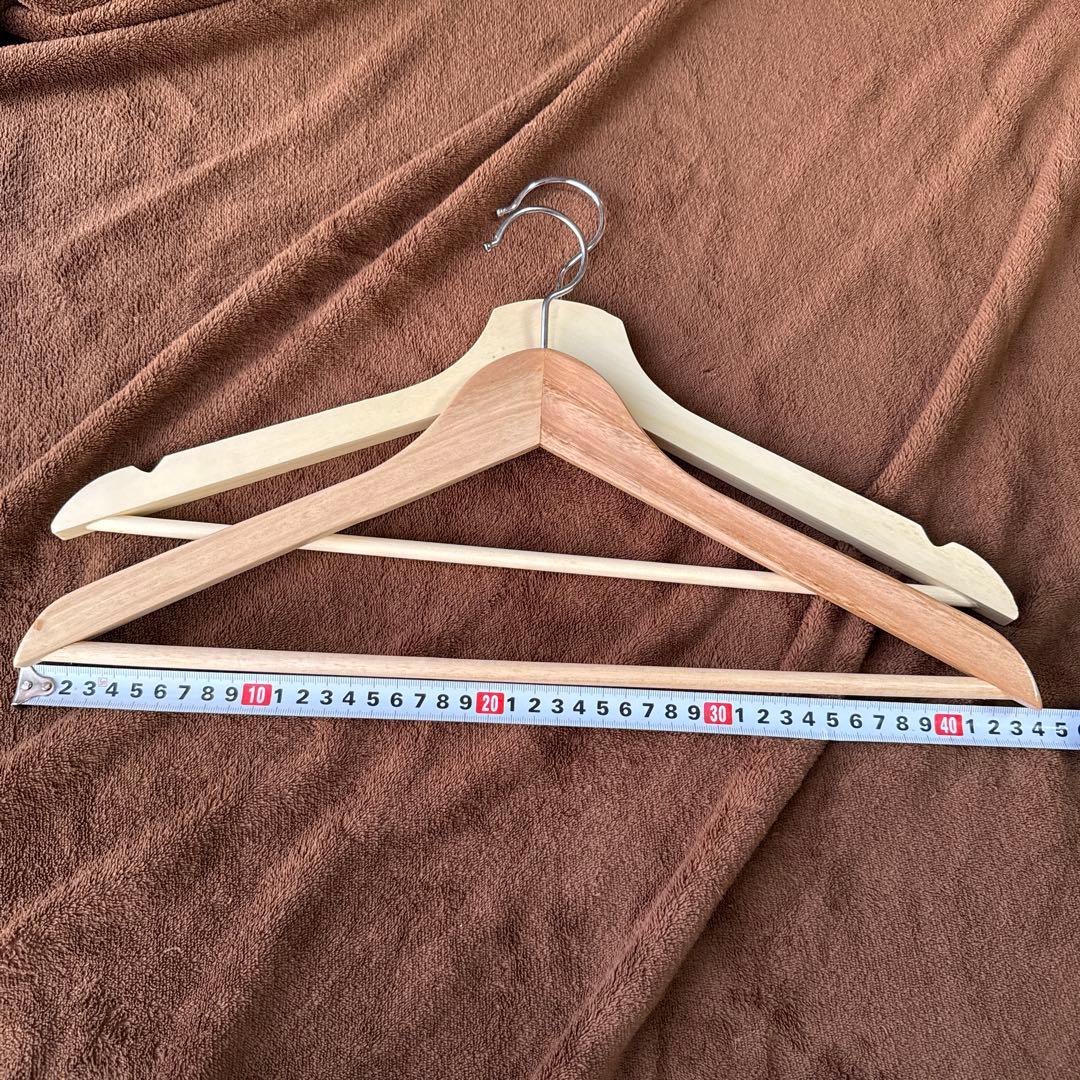 IKEA 木製 ハンガー114本