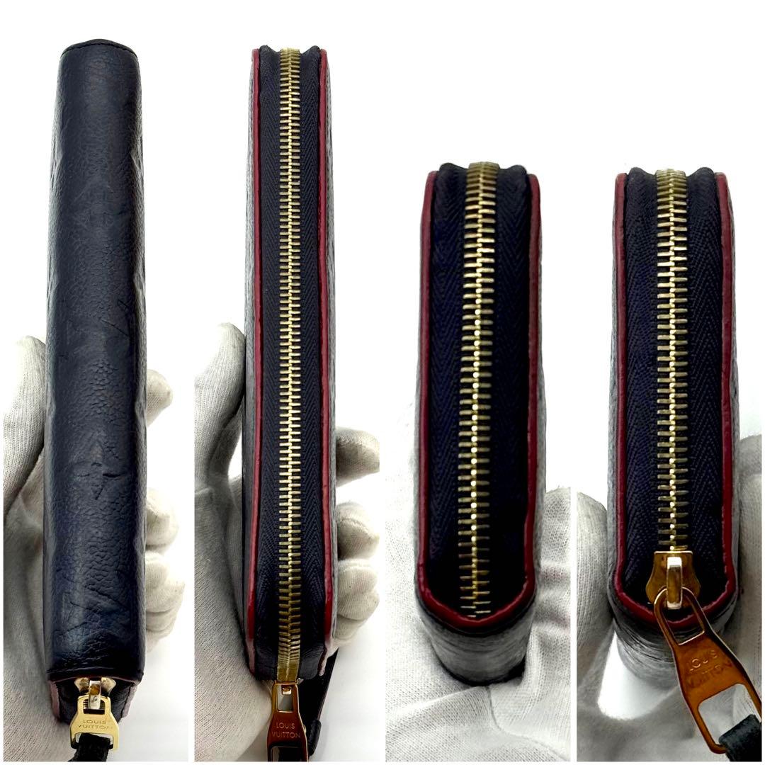 【新型美品】 ルイヴィトン モノグラム アンプラント ジッピーウォレット 長財布