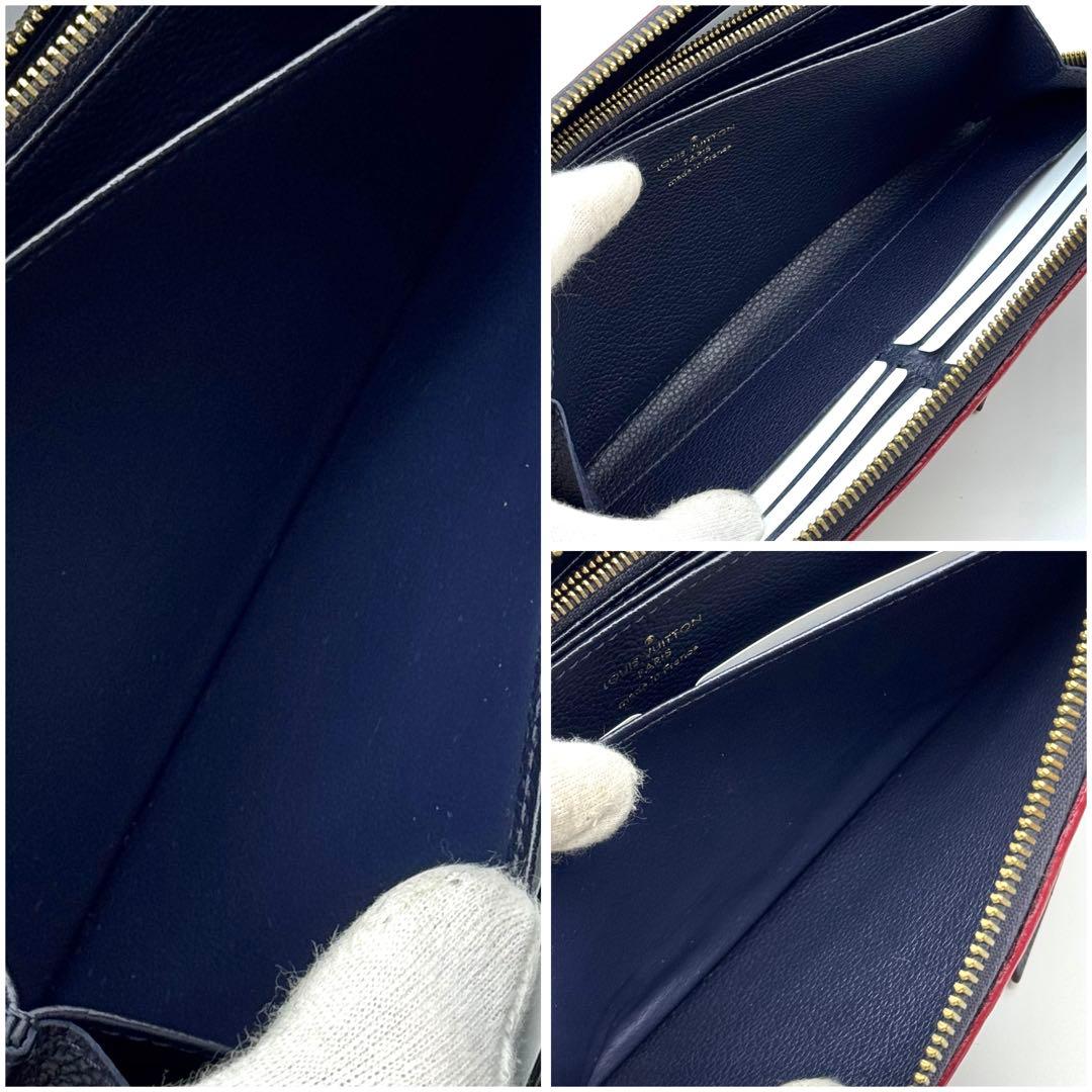 【新型美品】 ルイヴィトン モノグラム アンプラント ジッピーウォレット 長財布