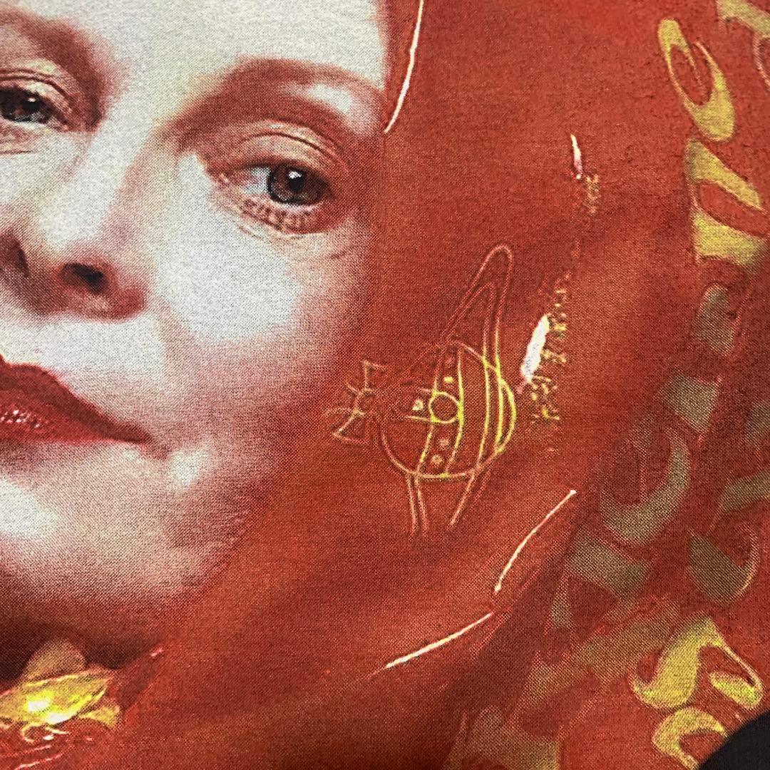 タ*イ様 Vivienne Westwood 追悼Tシャツ 着丈75 両面プリン