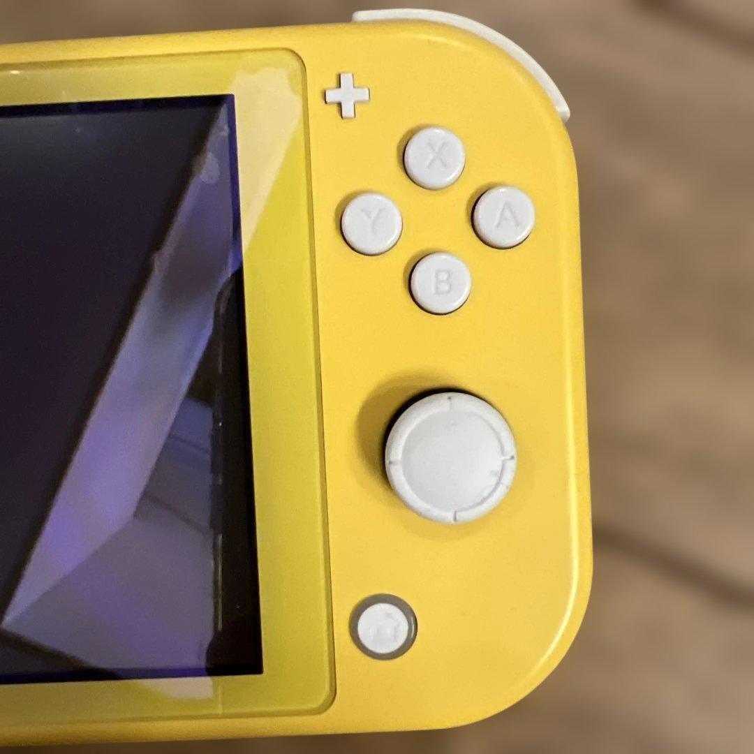 ニンテンドースイッチLite 本体 充電器 64GB microSD付　箱無し