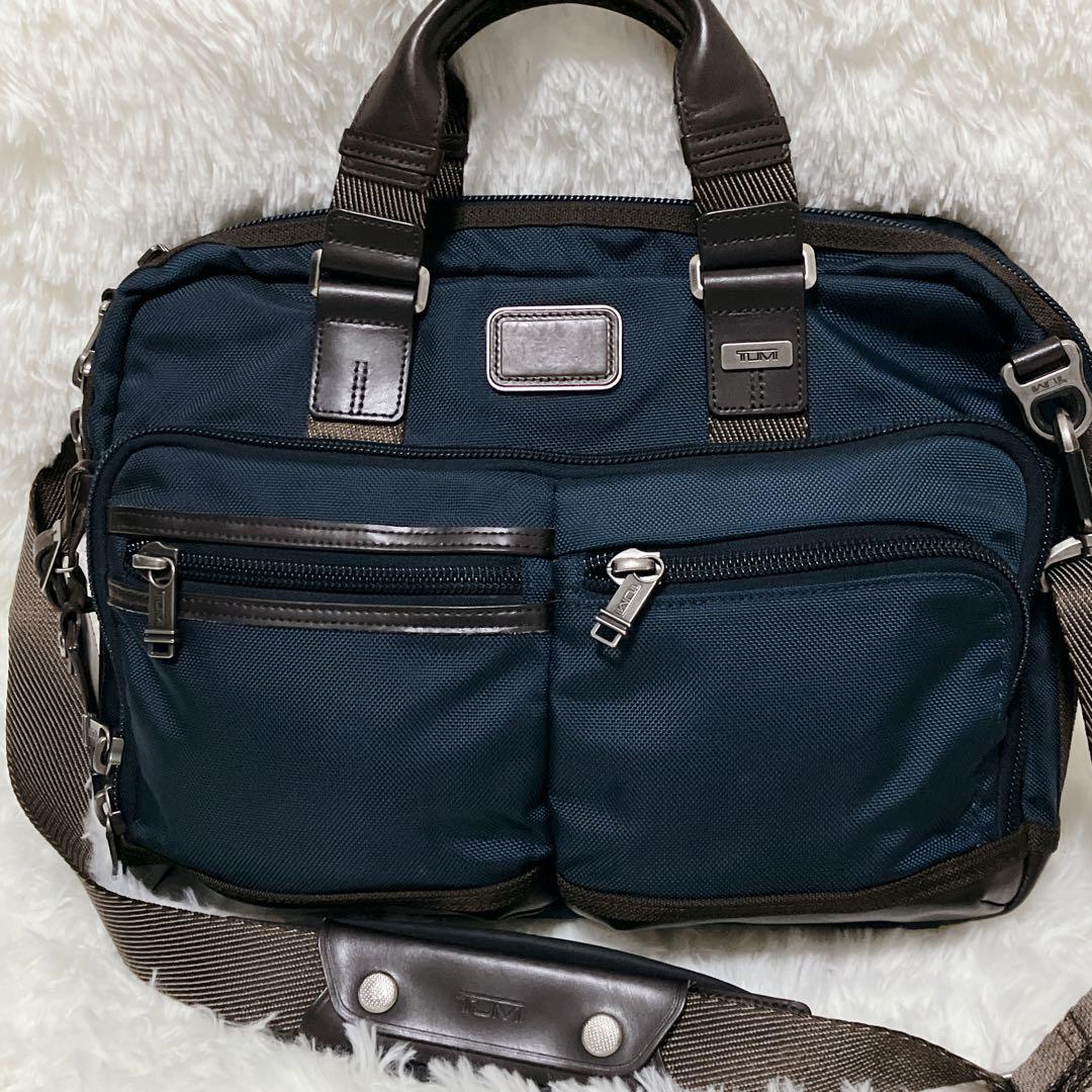 TUMI アルファブラボー 2way ビジネスバッグ ショルダーバッグ