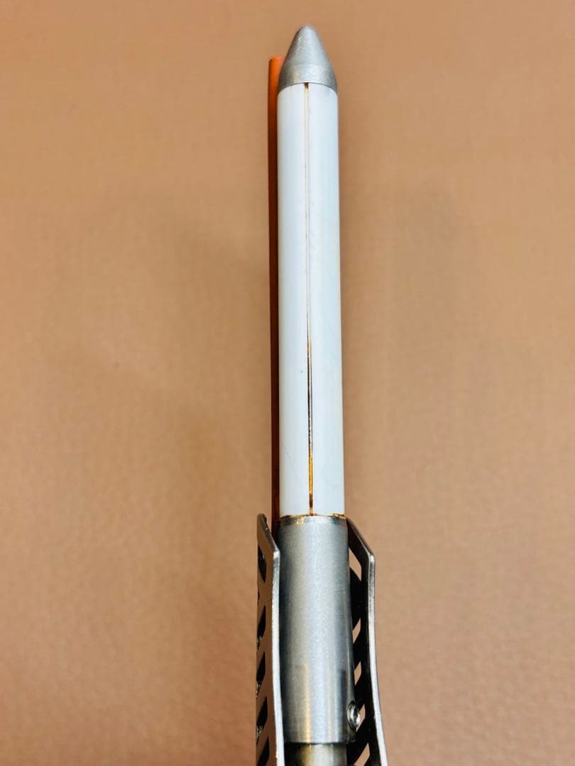 超美品TKセラミックアイロン　元巻き8㎜丸アイロン/レンツアイロン/理容アイロン