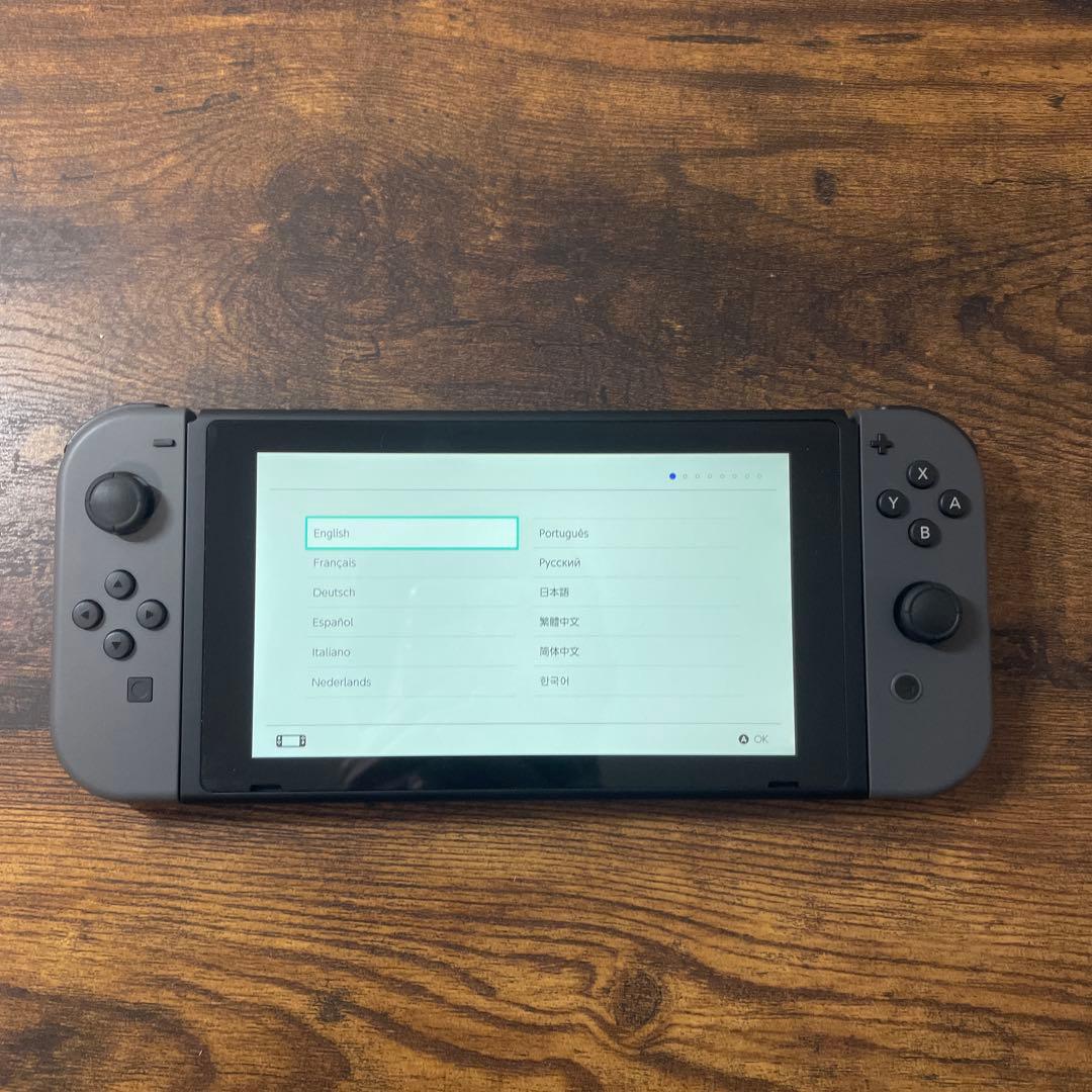 【Nintendo Switch】ニンテンドースイッチ 本体 グレー
