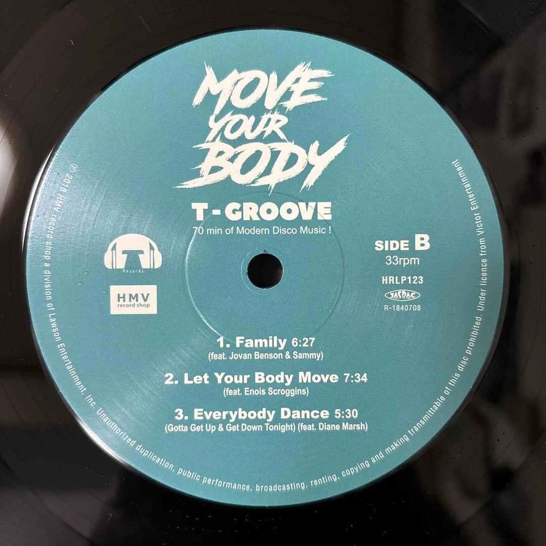 ⭐︎レア盤⭐︎T-GROOVE / MOVE YOUR BODY （美品）