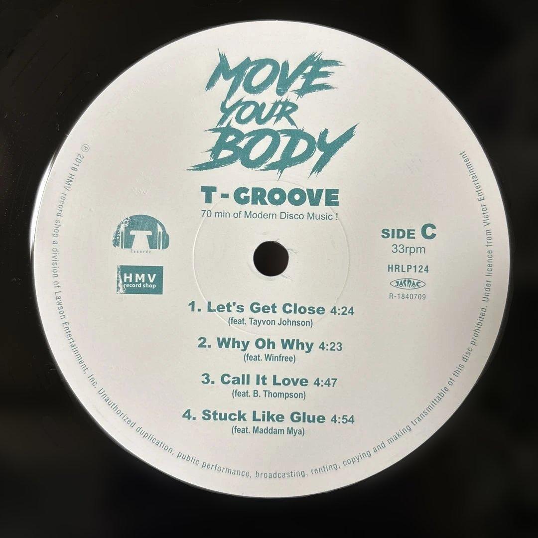 ⭐︎レア盤⭐︎T-GROOVE / MOVE YOUR BODY （美品）