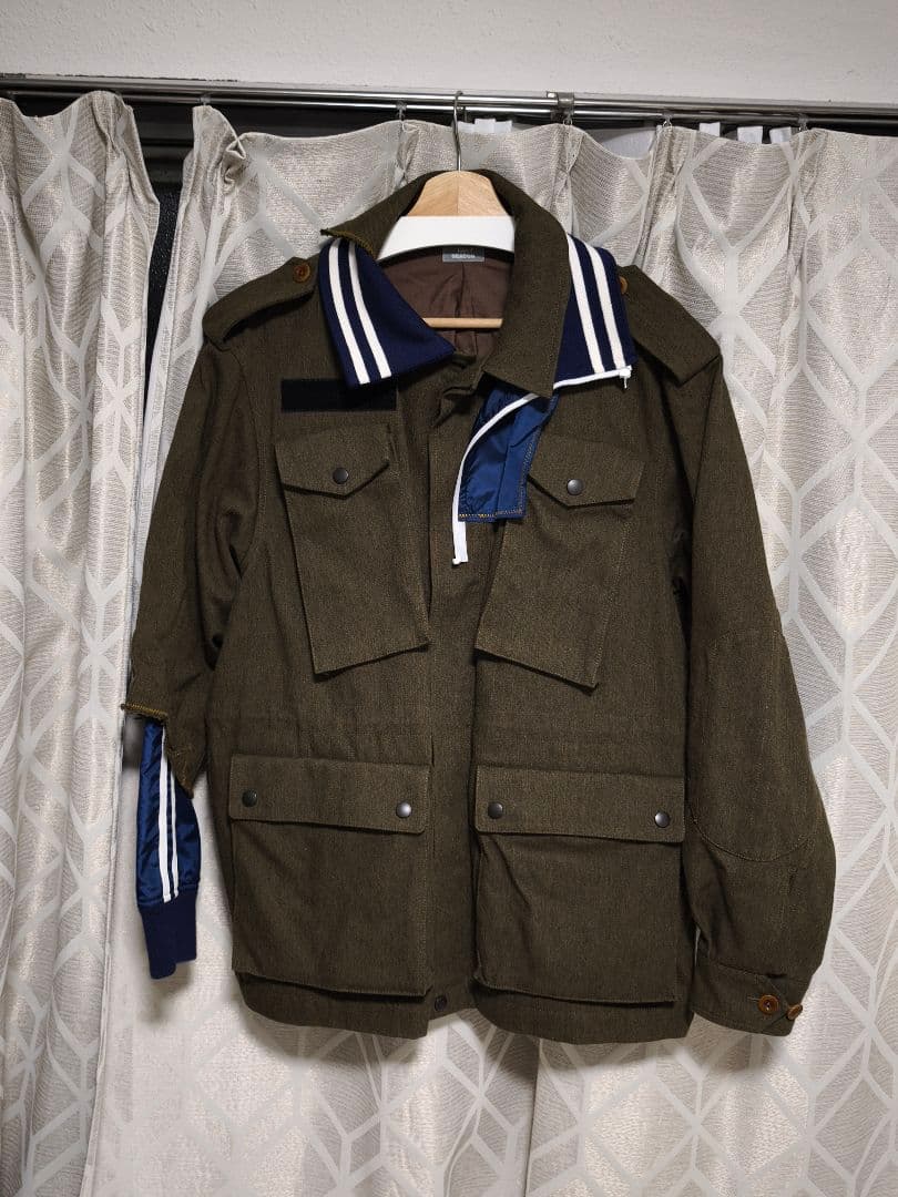 kolor BEACON 23aw ミリタリージャケット