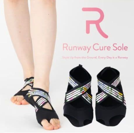 Runway Cure Sole 着圧ソックス Mサイズ 黒