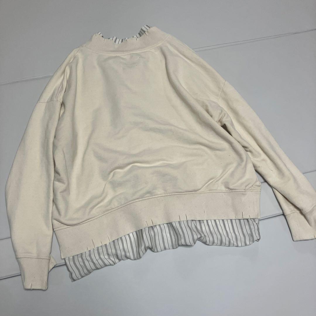 た*う様 マルジェラ　トレーナー　デストロイ