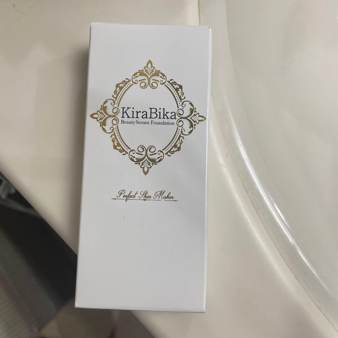 【新品】きらびか KiraBika ファンデーション　２個の場合値引きあり！