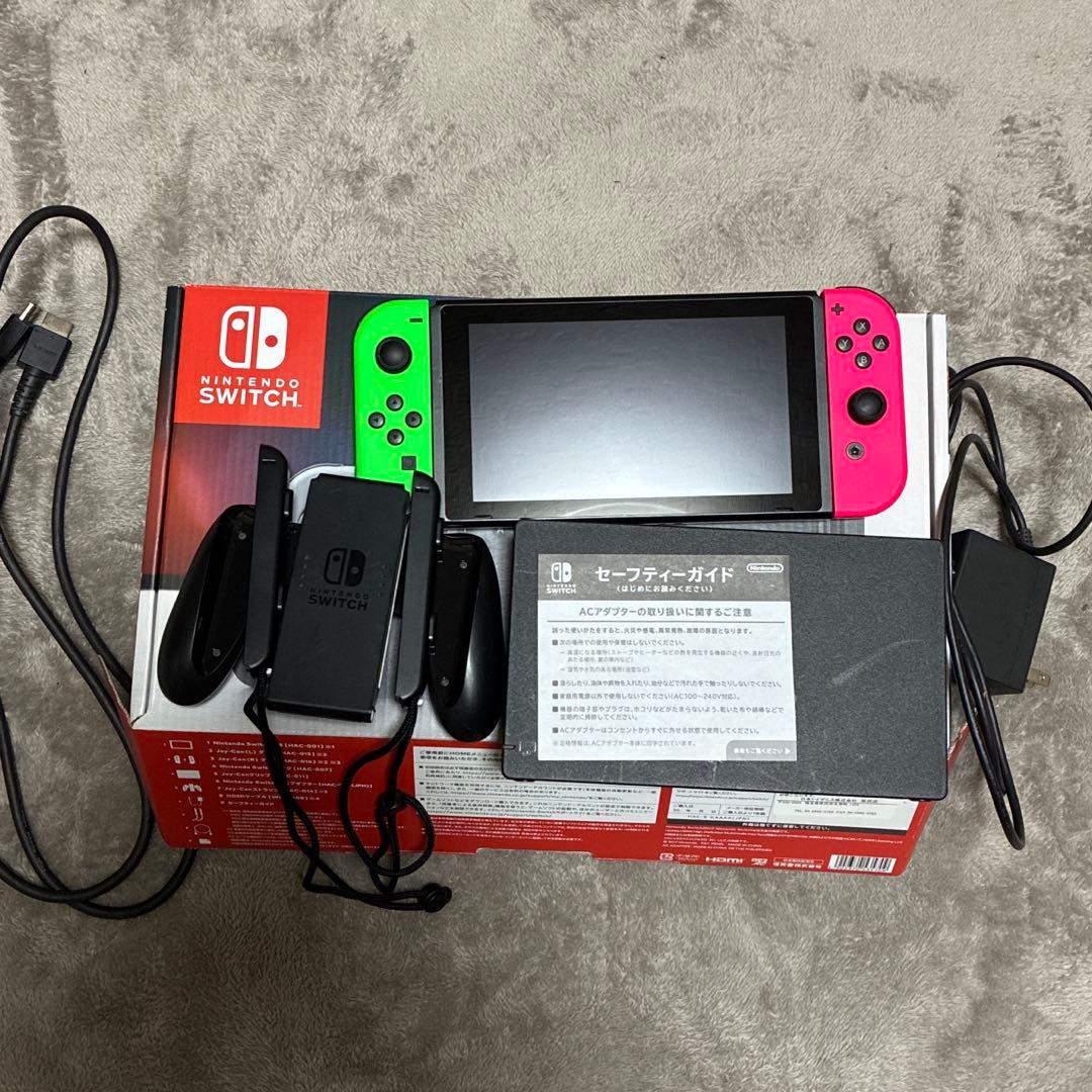 Nintendo switch本体ドック付き