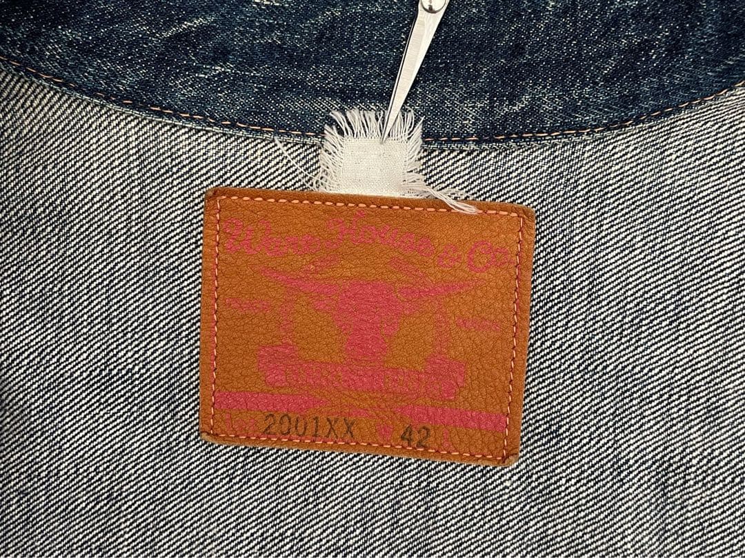 WAREHOUSE Gジャン 1st 2001xx 牛パッチ