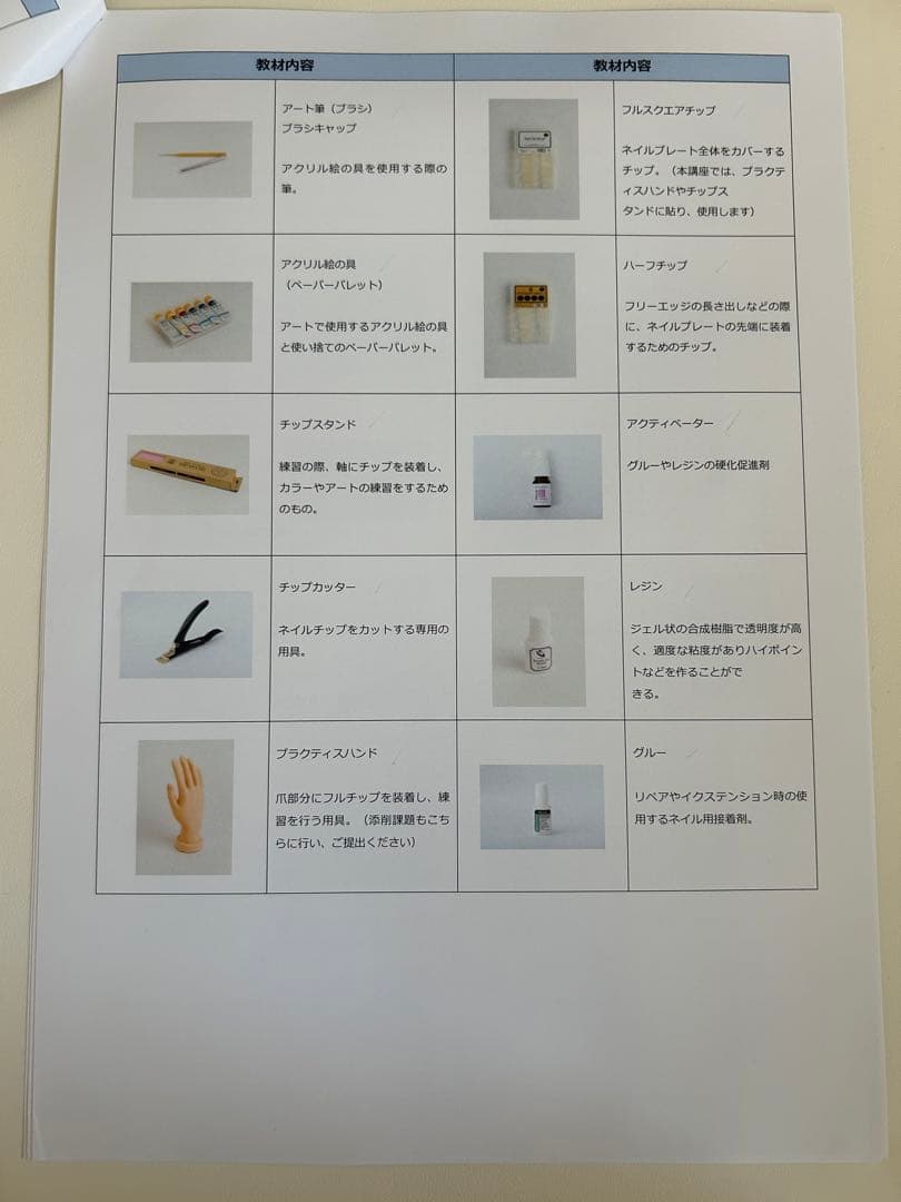 たのまな　ネイリスト検定 ジェルネイル検定　セット