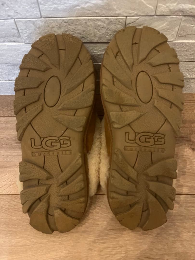 【限定値下げ】UGG ブラウン ムートンスリッポン