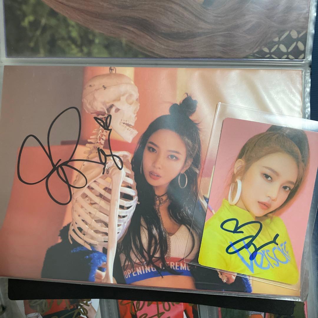 redvelvet  ジョイ　サイン　直筆　シール　ポストカード