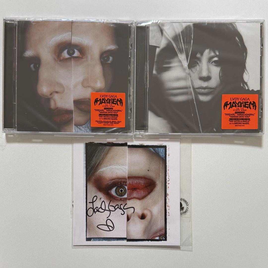 T*K様 レディー・ガガ　MAYHEM　直筆サイン入りCD バンドル
