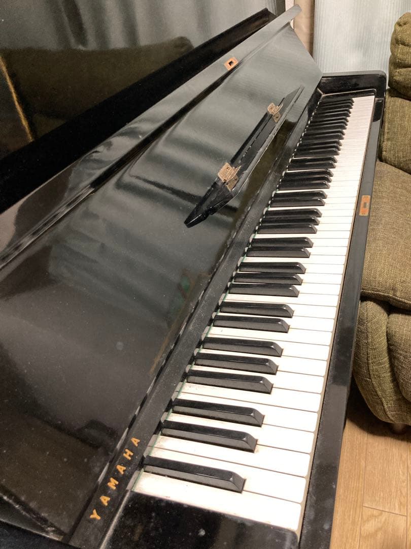 YAMAHA アップライトピアノ 鏡面仕上げ 1960s ビンテージピアノ