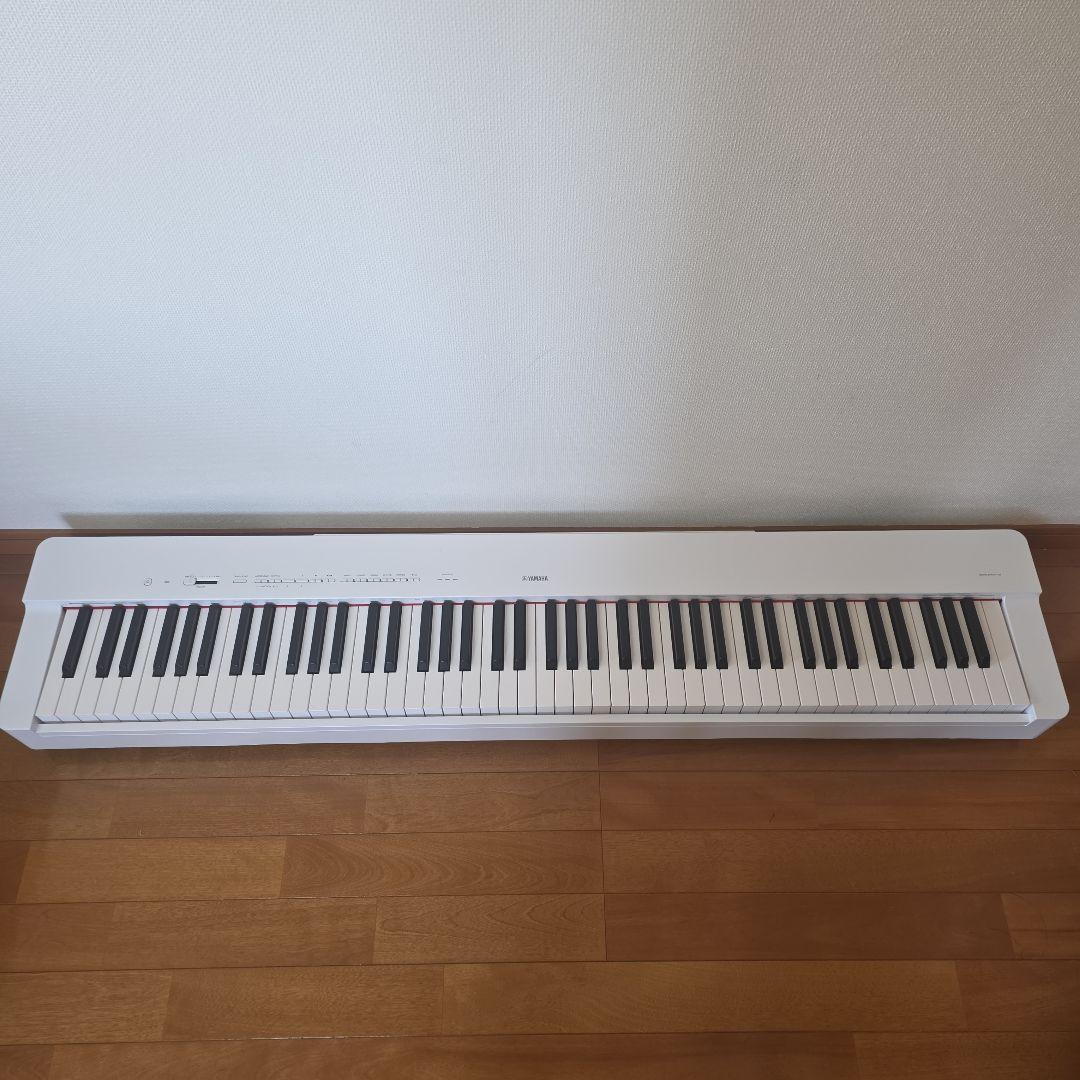 付属品完備 YAMAHA P125 88鍵 白 ホワイト 本体