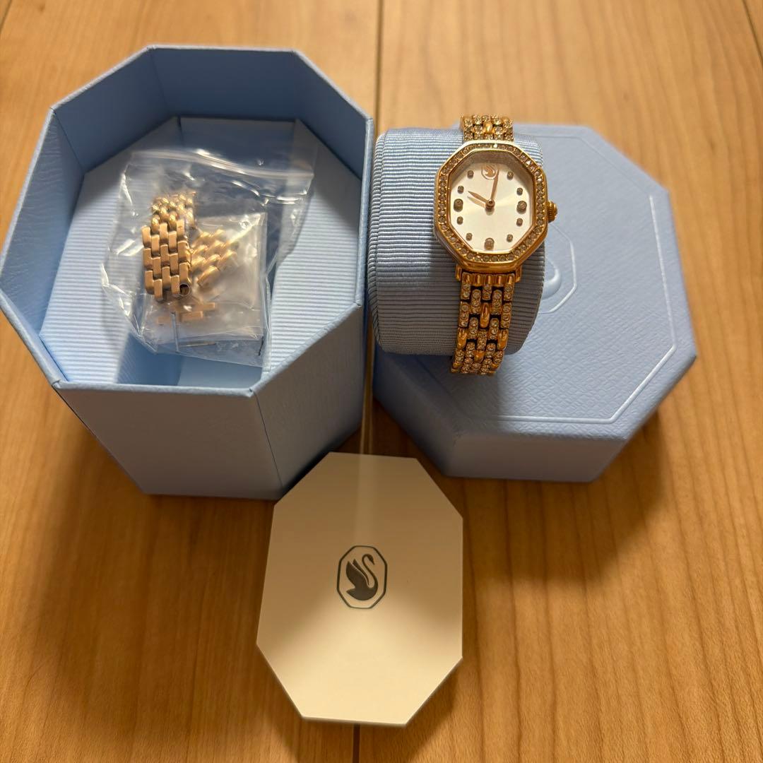 【最終値下】渡辺翔太さん着用時計　スワロフスキー腕時計