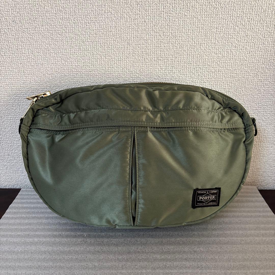 Porter ポーター　タンカー　ショルダーバッグ　カーキ　セージグリーン