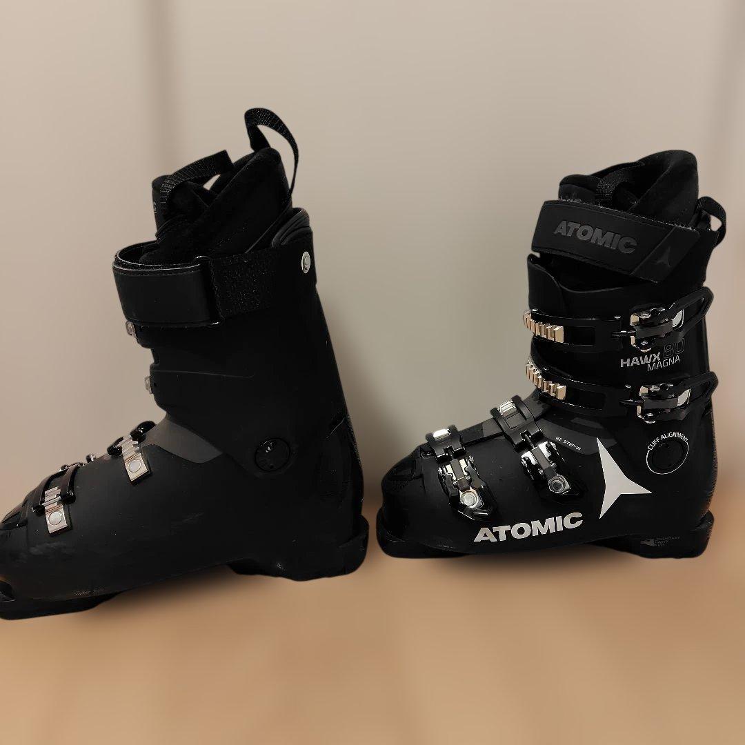 新年値引！美品スキーブーツAtomicHAWX80MAGNA26〜26.5