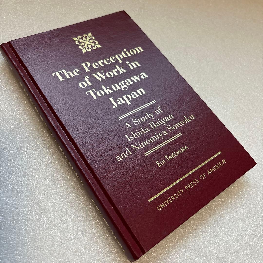 洋書 The Perception of Work in Tokugawa Japan