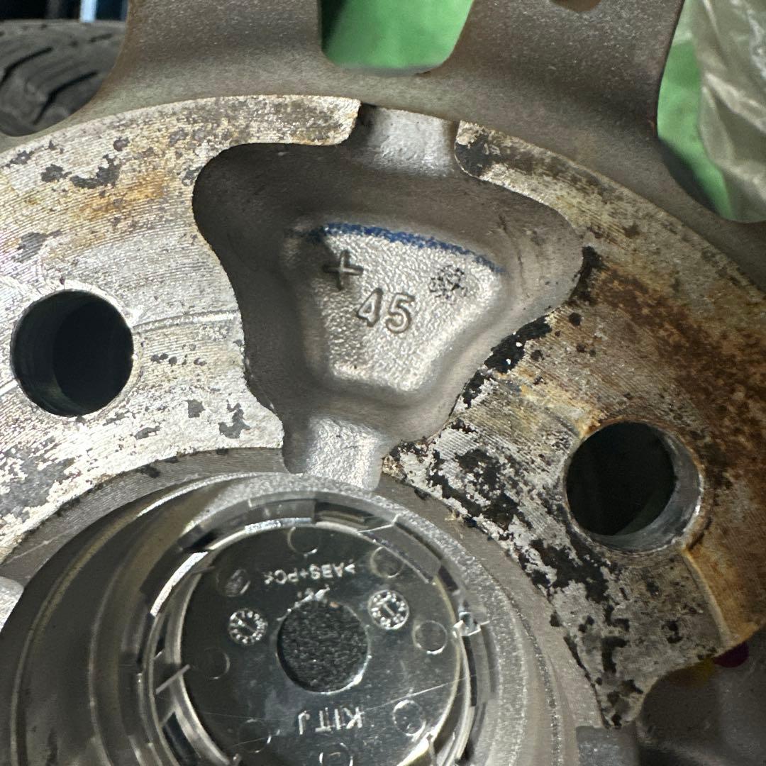 195/65R15 5スポークホイールとタイヤセット