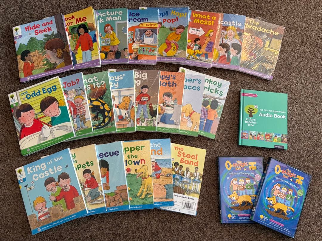 ORT【韓国版】　サウンドブック 132冊 Stage1+〜3