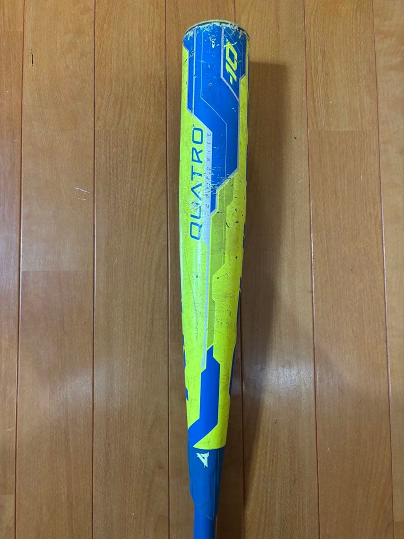 Rawlings Quatro 硬式バット イエロー/ブルー 32in22oz.