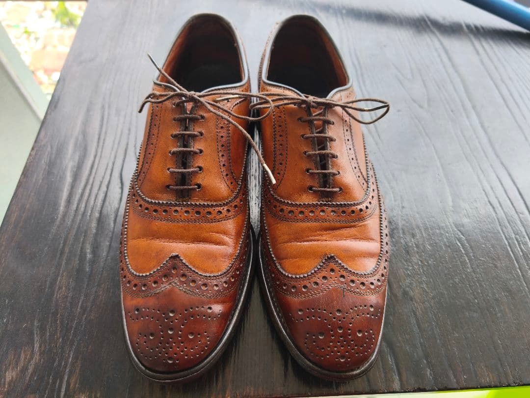 Allen Edmonds McAllister 9H Wチップ Alden