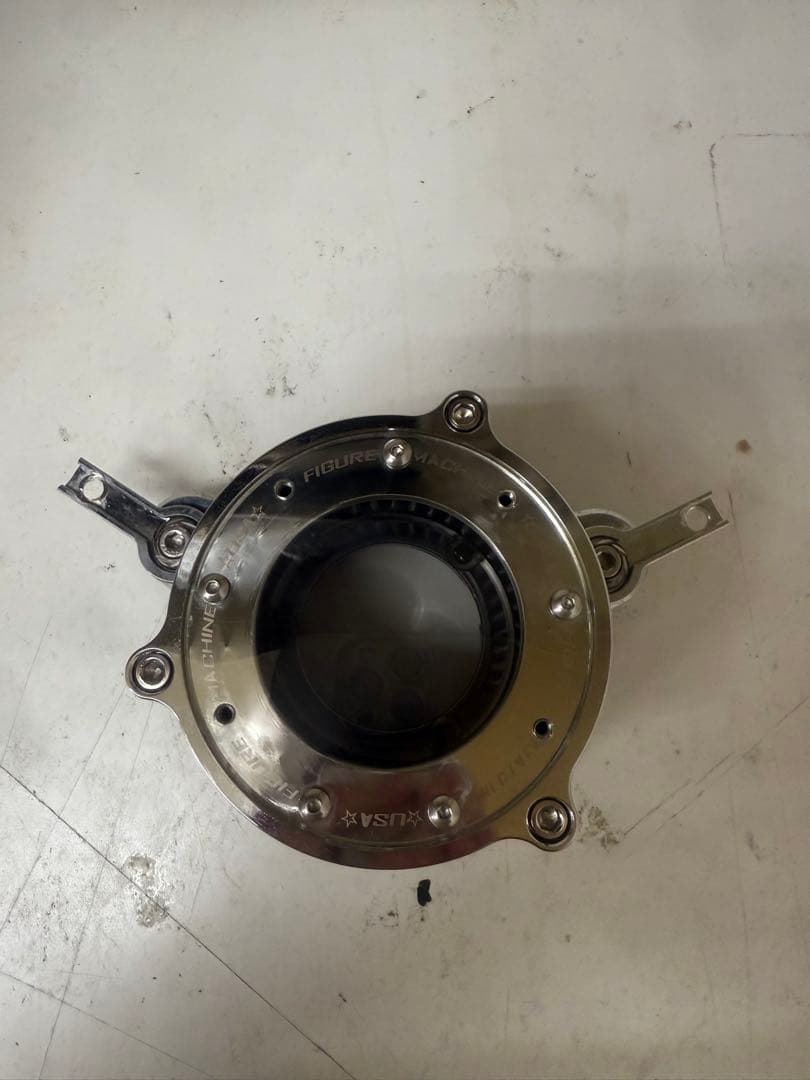 スケルトン エアクリ ハーレー用 カスタム品（ドラッグスター装着例あり）