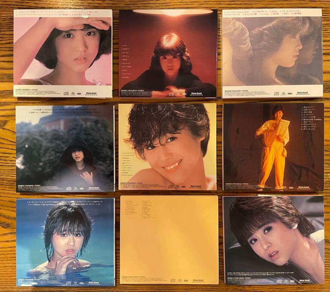 【希少】ハイブリッドSACD☆Stereo Sound製　松田聖子9枚セット