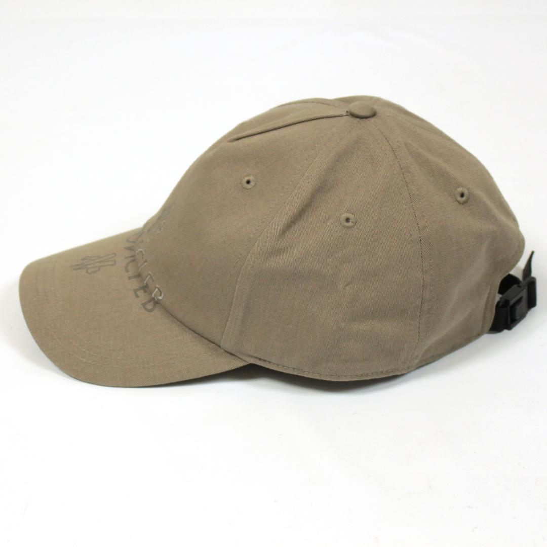 【新品】 MONCLER MATT BLACK　ベースボールキャップ　ミラーロゴ