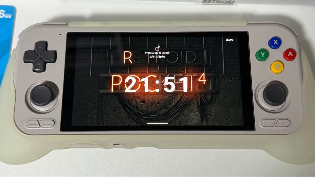 Retroid Pocket4Pro 純正グリップなど付レトロイドポケット4プロ