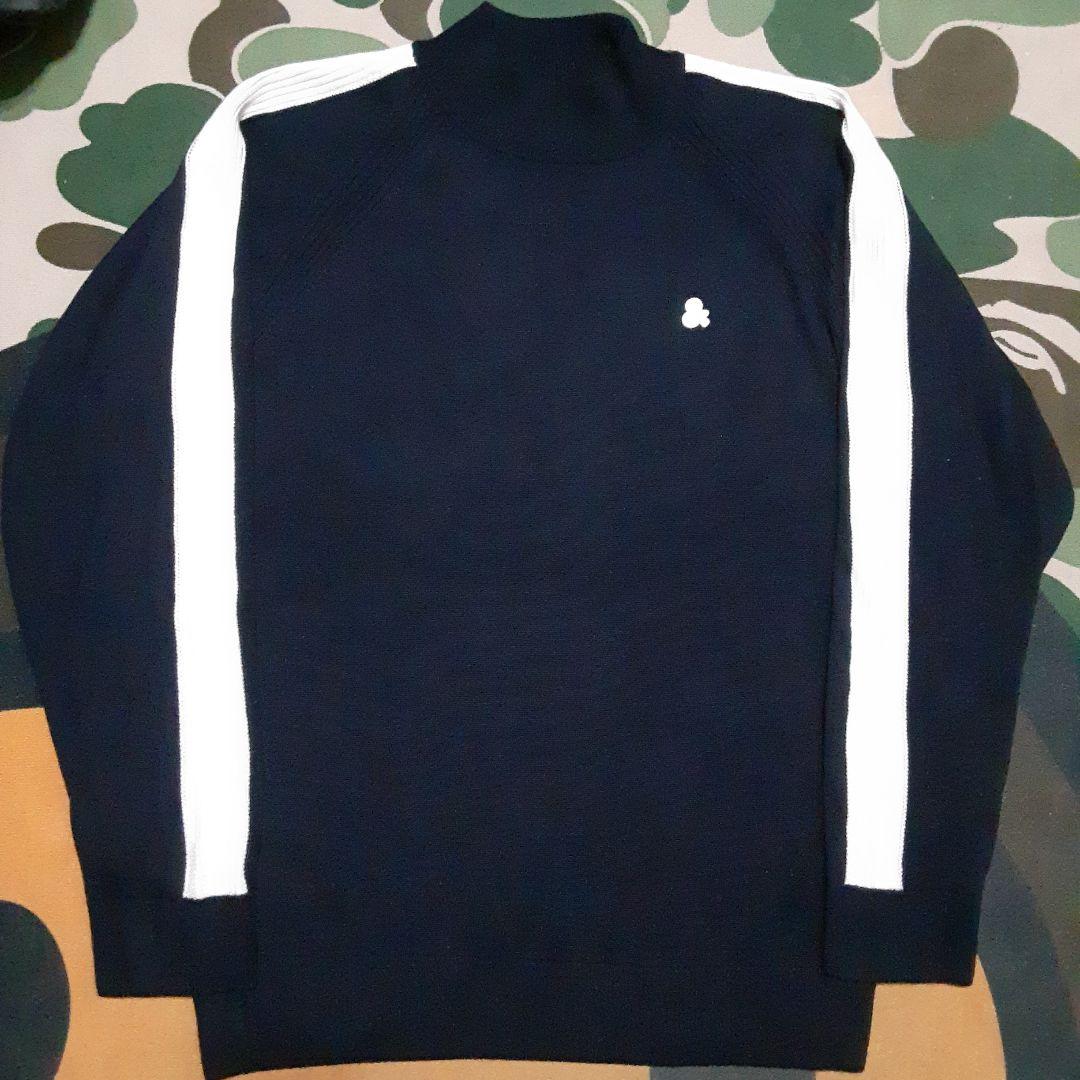 Megu様　and per se アンパスィ　モックネックセーター　ビッグサイズ