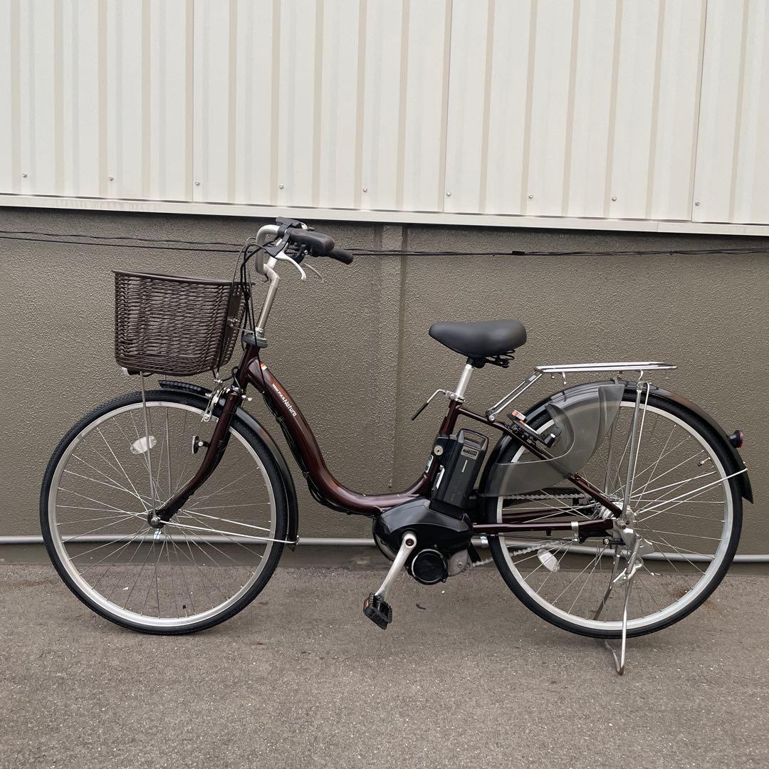 ヤマハ電動アシスト自転車26インチ ブラウン8.7A h