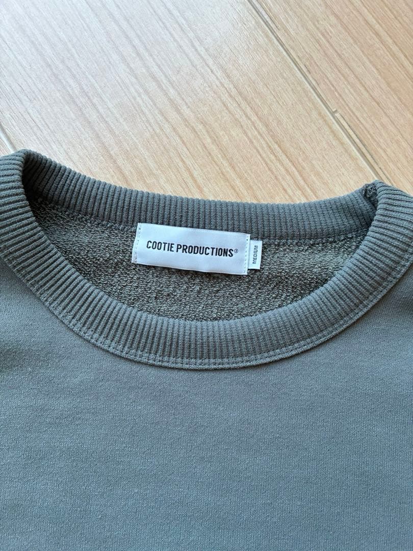 cootie Dry Tech Oversized Sweat Crew グレー