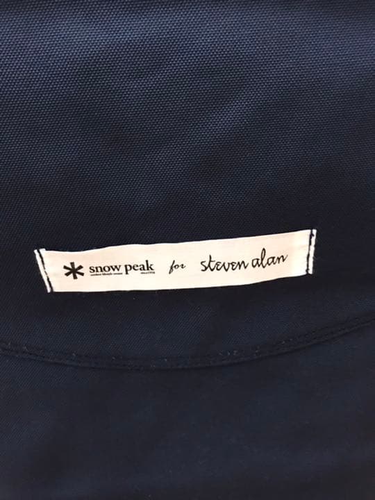 スノーピーク TAKEチェアロング　スティーブンアランコラボ　ネイビー