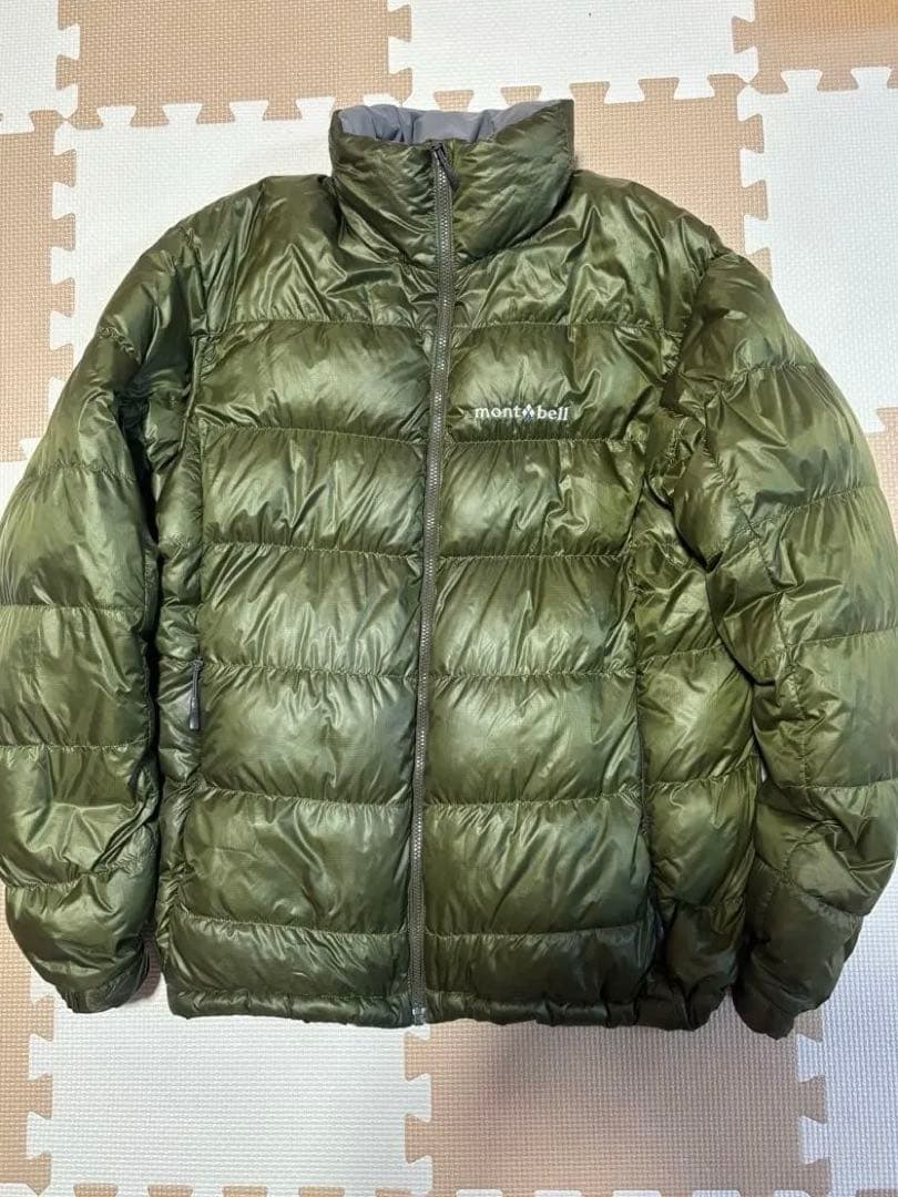 h*o様 mont-bell アルパインダウンジャケット オリーブ　800fp