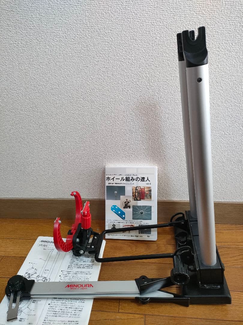 MINOURA FT-1 Combo 振れ取り台　ホイール組みの達人DVD付き