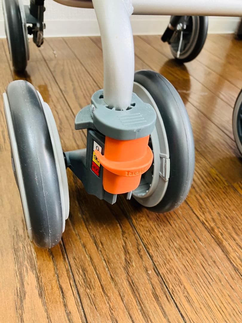 【美品】幸和製作所 カゴノアM シルバーカー ミドルタイプ レッド SLM05