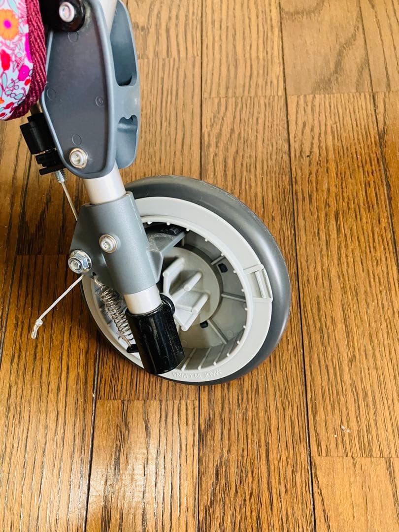 【美品】幸和製作所 カゴノアM シルバーカー ミドルタイプ レッド SLM05