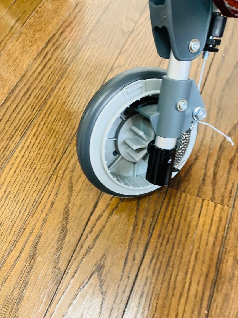 【美品】幸和製作所 カゴノアM シルバーカー ミドルタイプ レッド SLM05