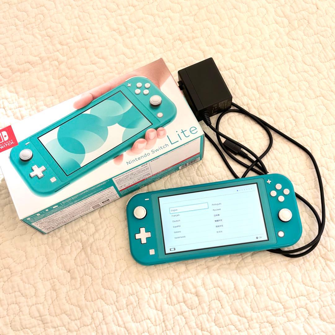 【ジャンク品】Nintendo Switch Lite ターコイズ 本体